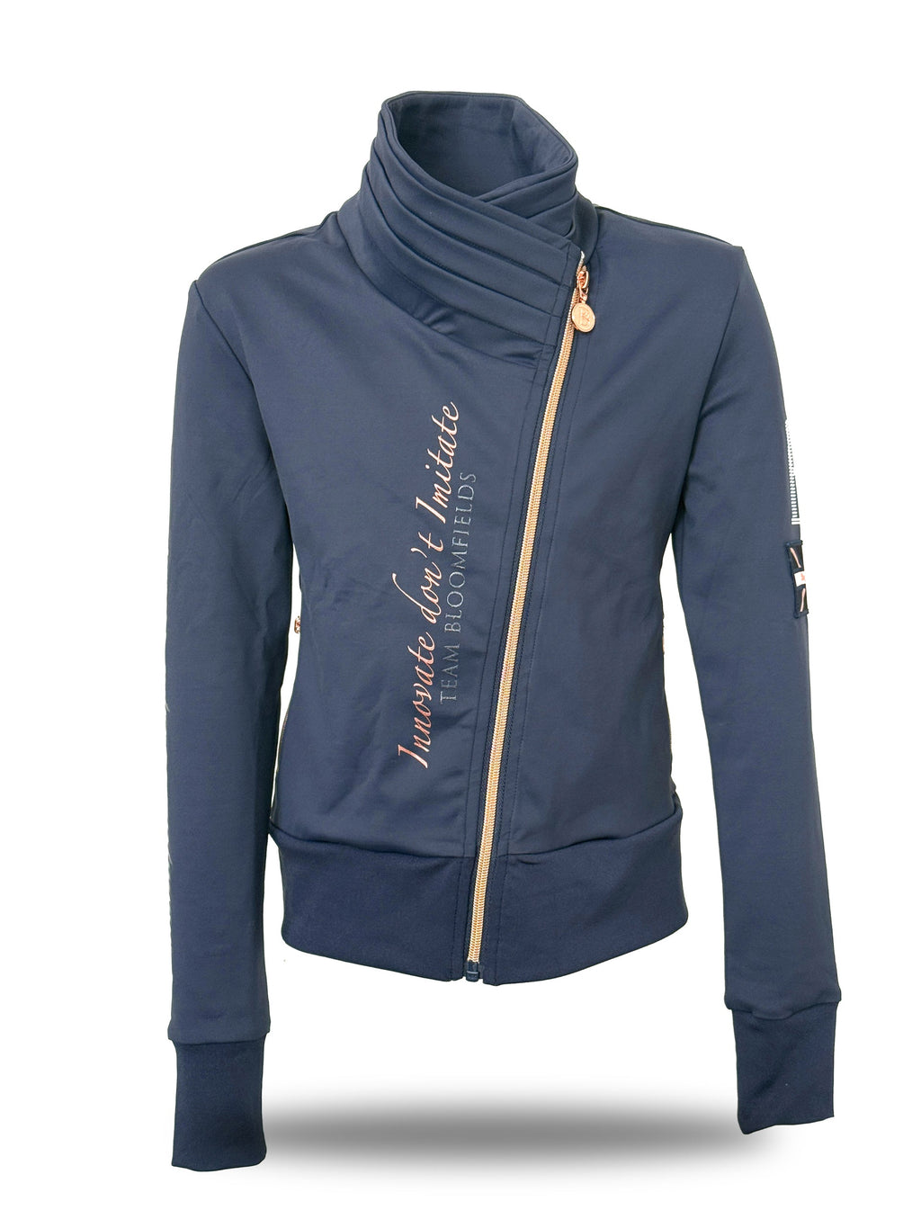 Kids Sabrina Sport in Navy With Ruffle Collar Top