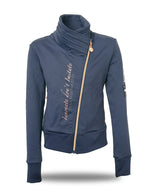 Sabrina Sport in Navy With Ruffle Collar Top