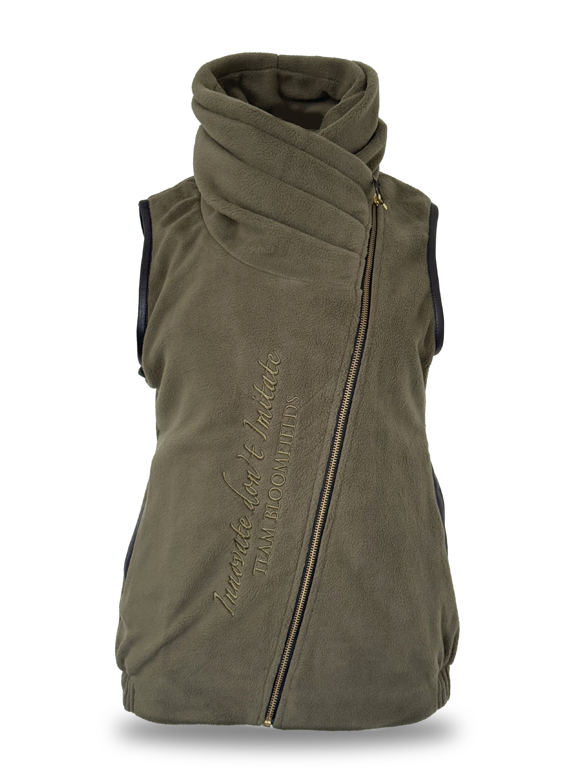 Kids Sienna Sage Country Fleece Gilet
