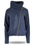 Kids Selena Navy Fleece Jacket