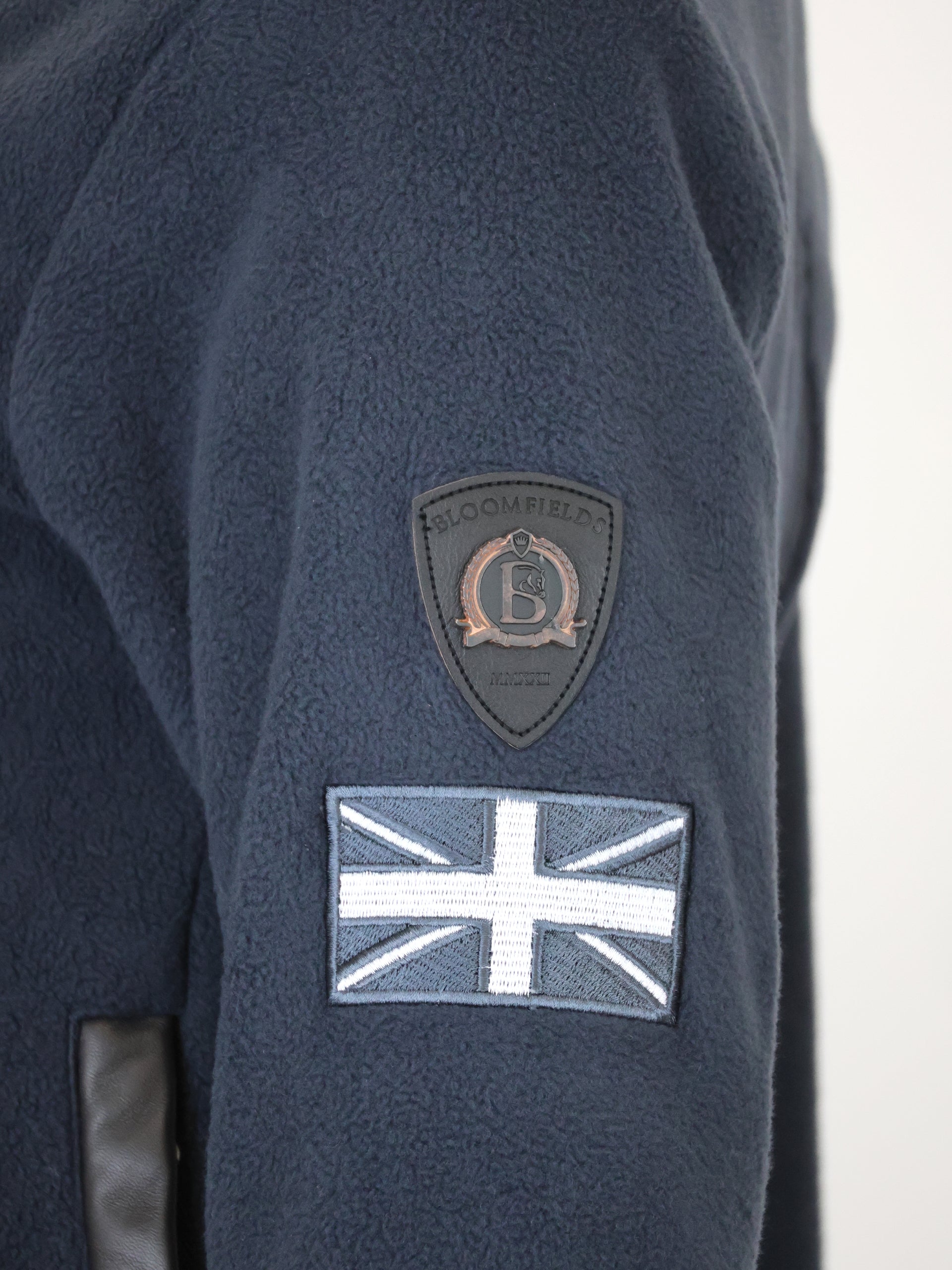 Kids Selena Navy Fleece Jacket
