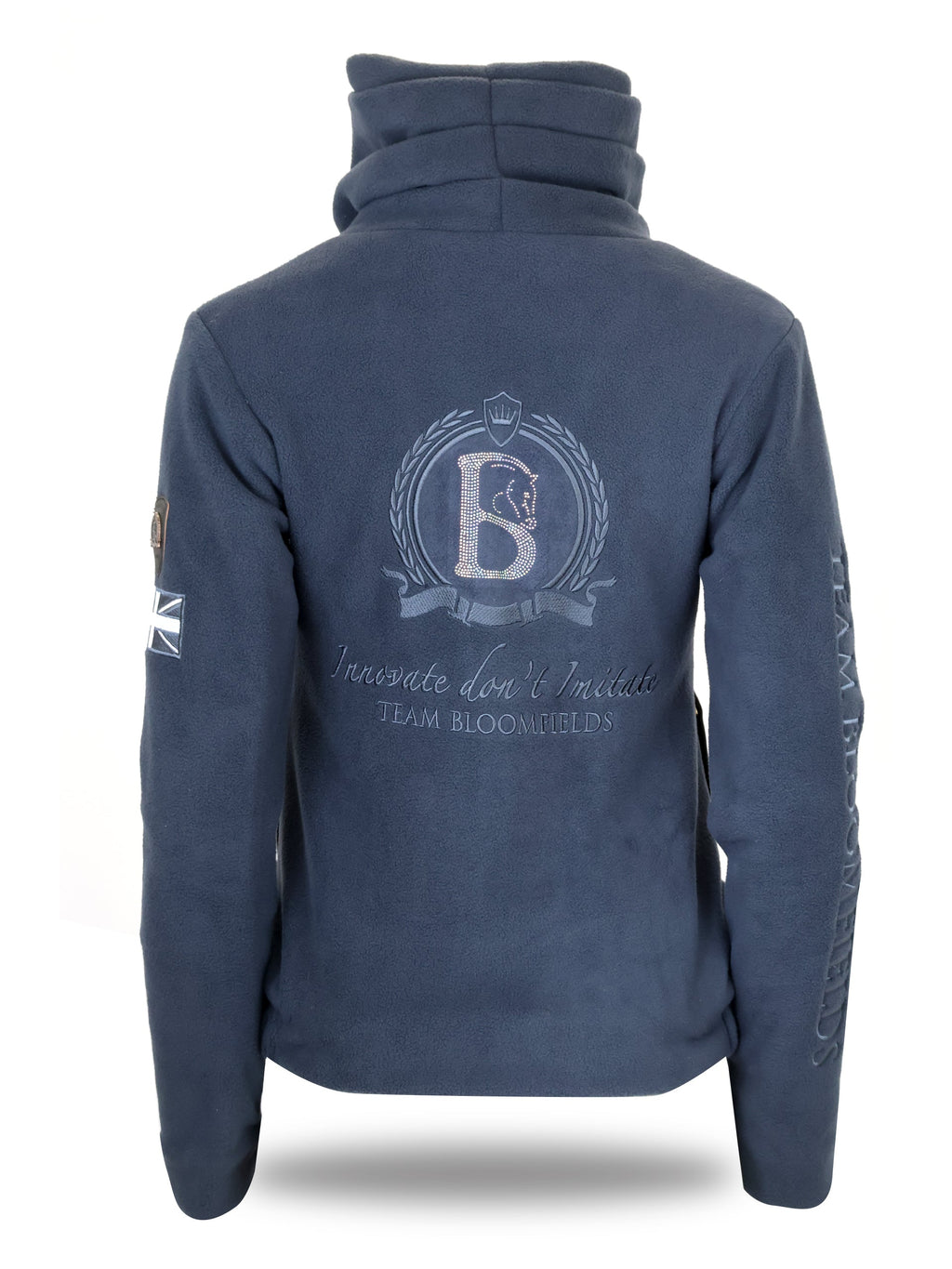 Kids Selena Navy Fleece Jacket