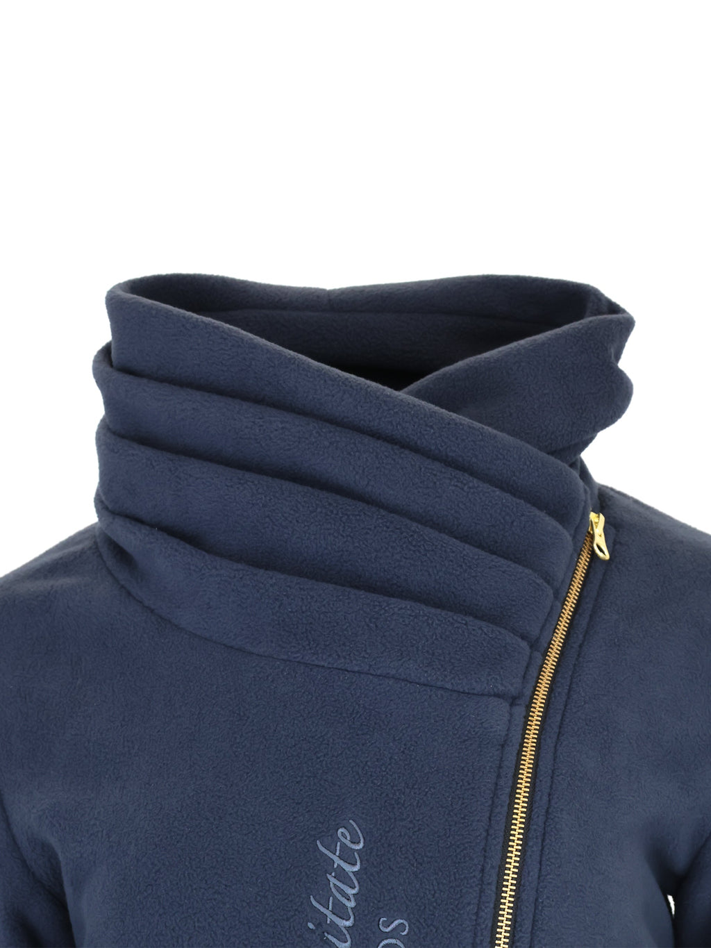 Selena Navy Fleece Jacket