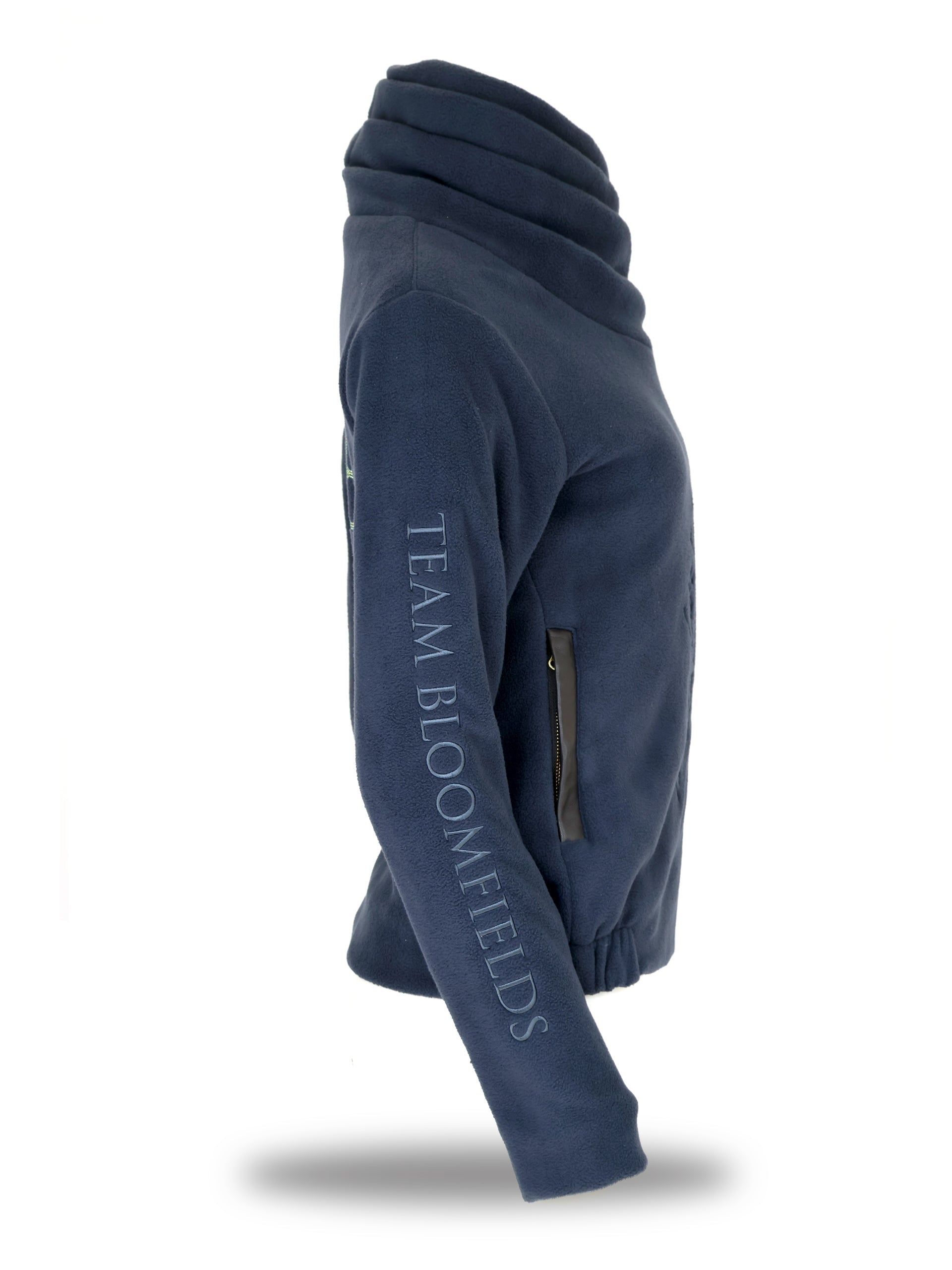 Selena Navy Fleece Jacket