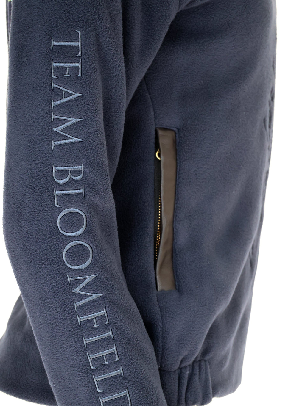Selena Navy Fleece Jacket