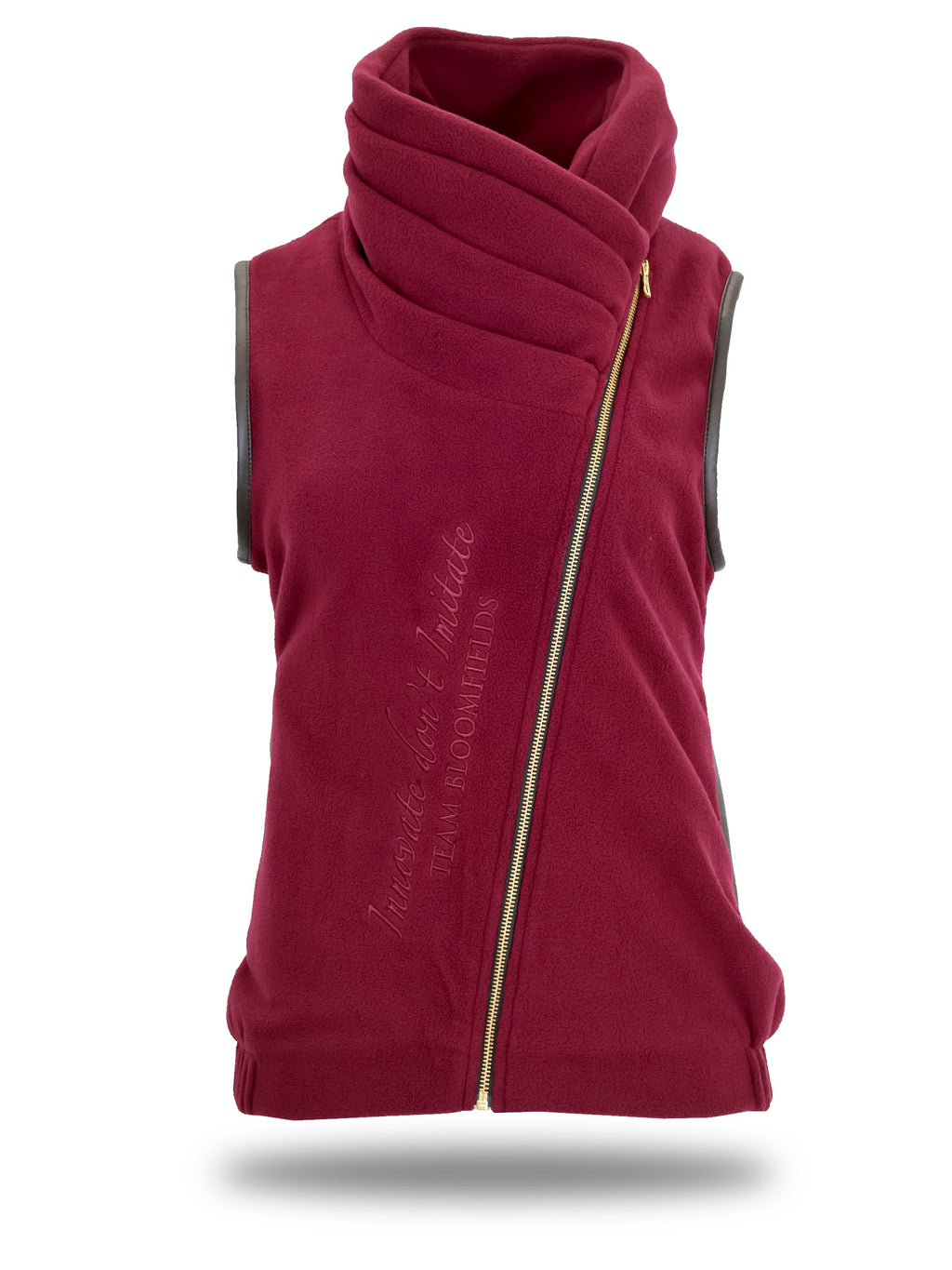 Kids Sienna Mulberry Country Fleece Gilet