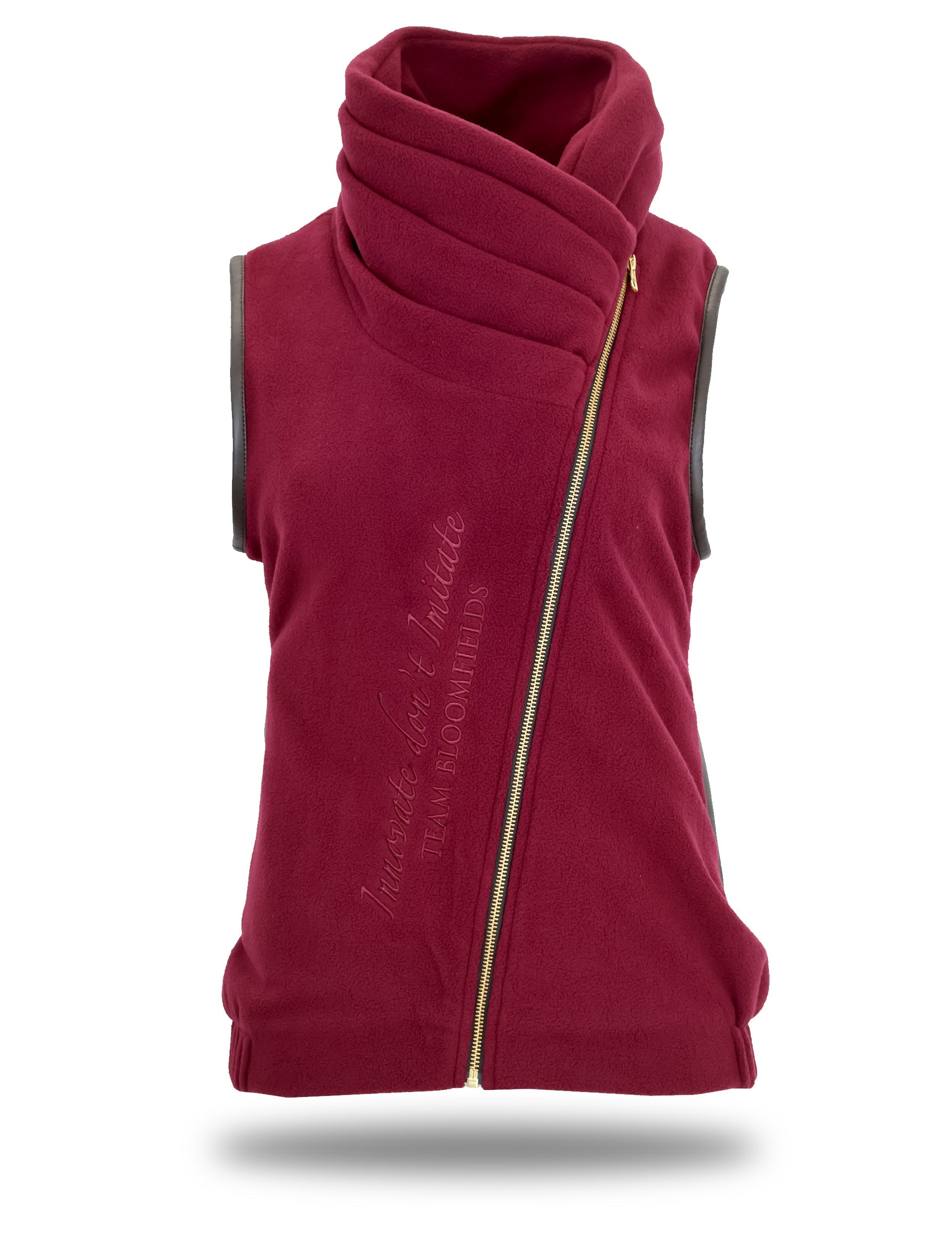 Kids Sienna Mulberry Country Fleece Gilet