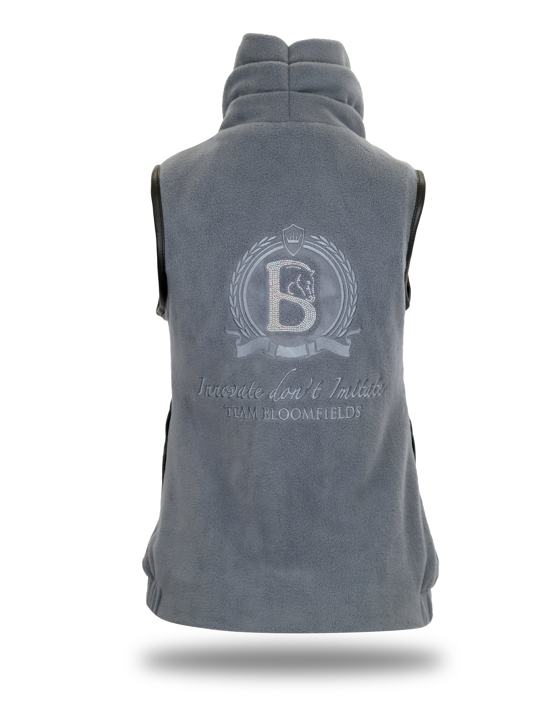 Sienna Country Fleece Grey Gilet