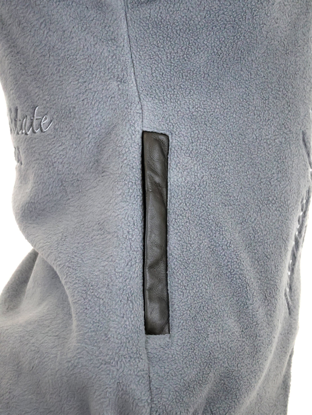 Kids Sienna Grey Country Fleece Gilet