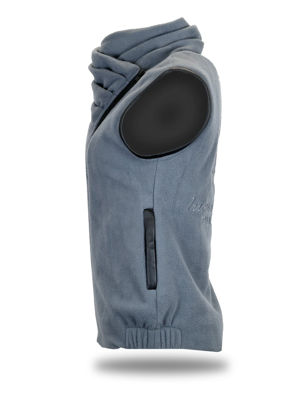 Sienna Country Fleece Grey Gilet