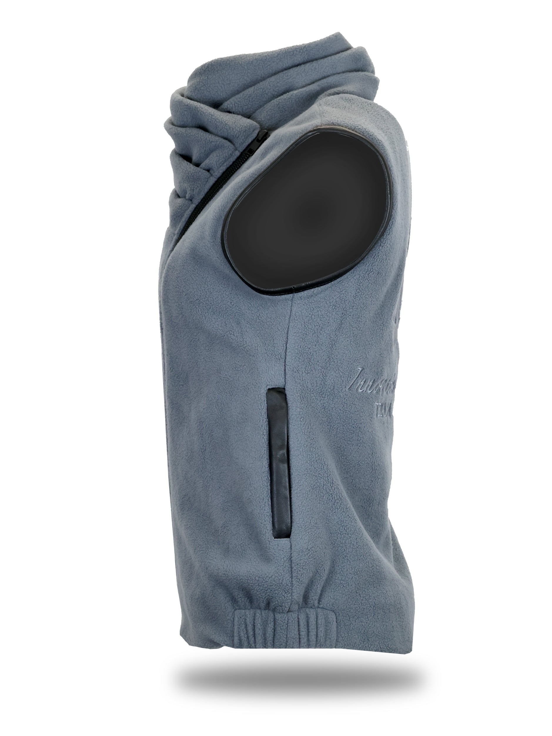 Sienna Country Fleece Grey Gilet