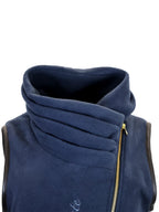 Sienna Country Fleece Navy Gilet