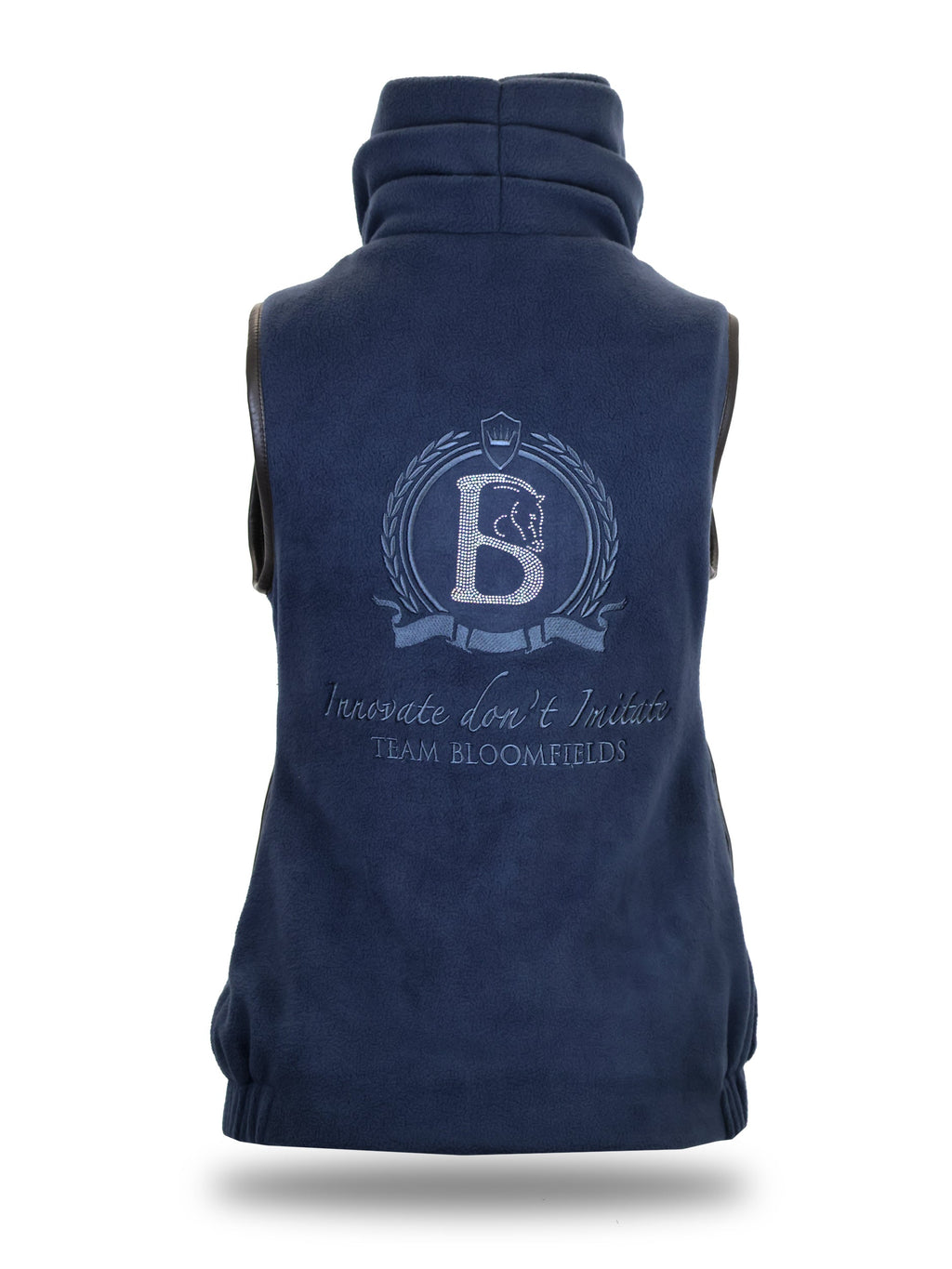 Sienna Country Fleece Navy Gilet