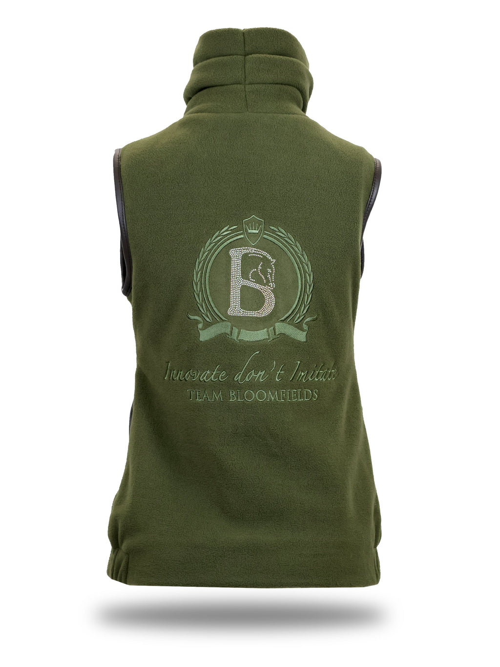 Sienna Country Fleece Olive Gilet