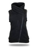 Sienna Country Fleece Black Gilet