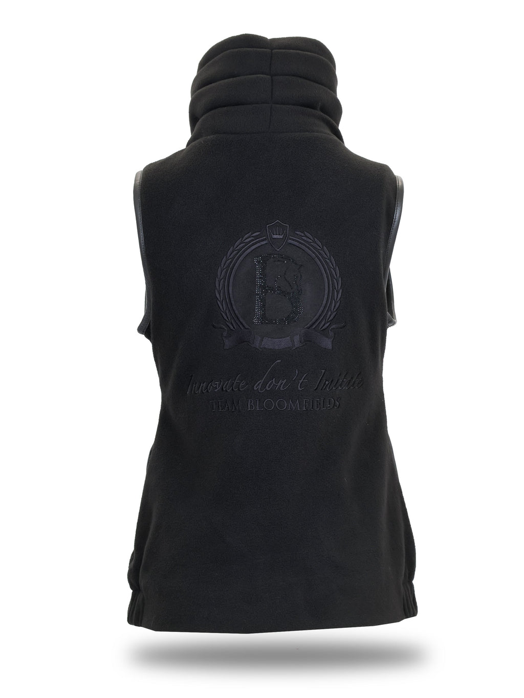 Sienna Country Fleece Black Gilet