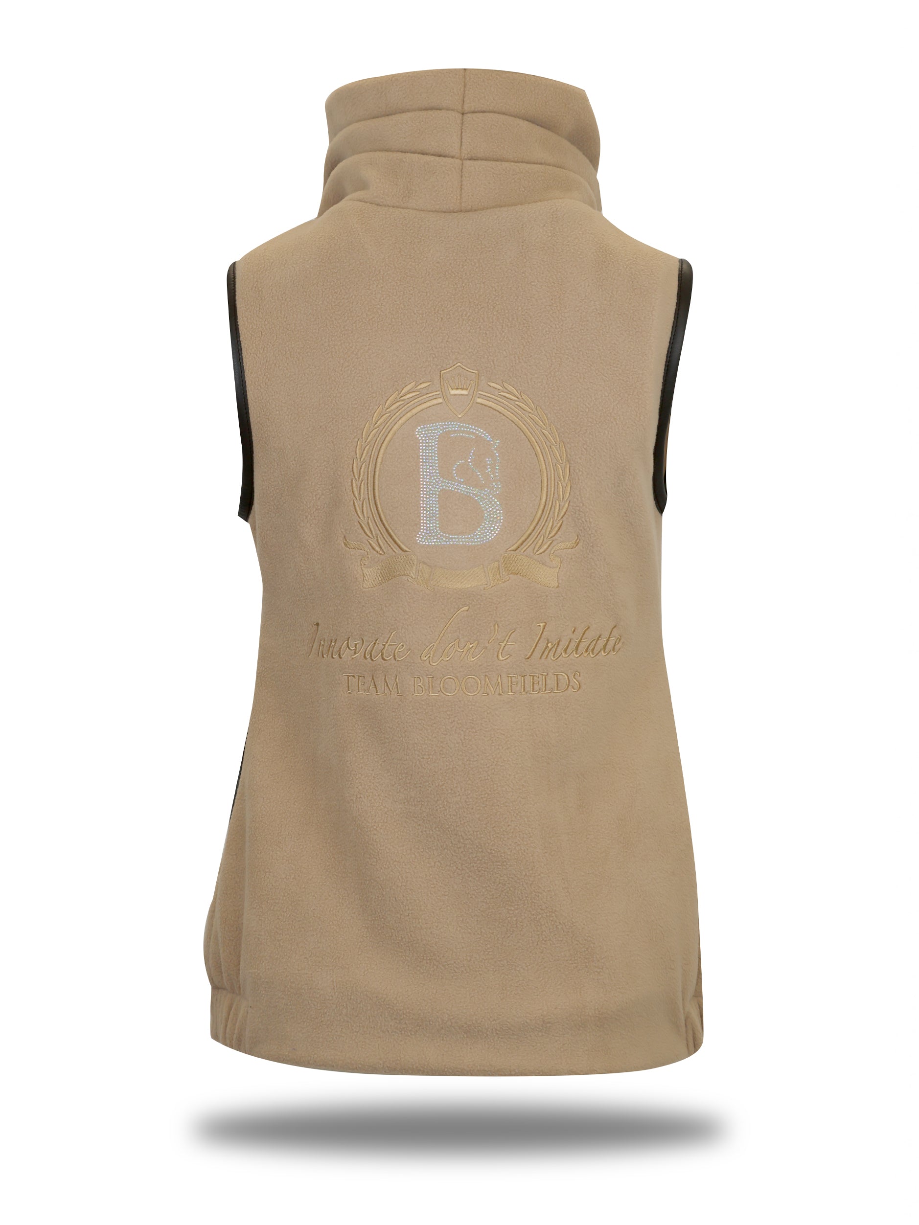 Kids Sienna Stone Country Fleece Gilet