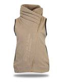Sienna Country Fleece Stone Gilet