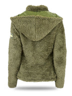 Kids Taggie Olive Double Collar Teddybear Fleece