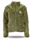 Kids Taggie Olive Double Collar Teddybear Fleece