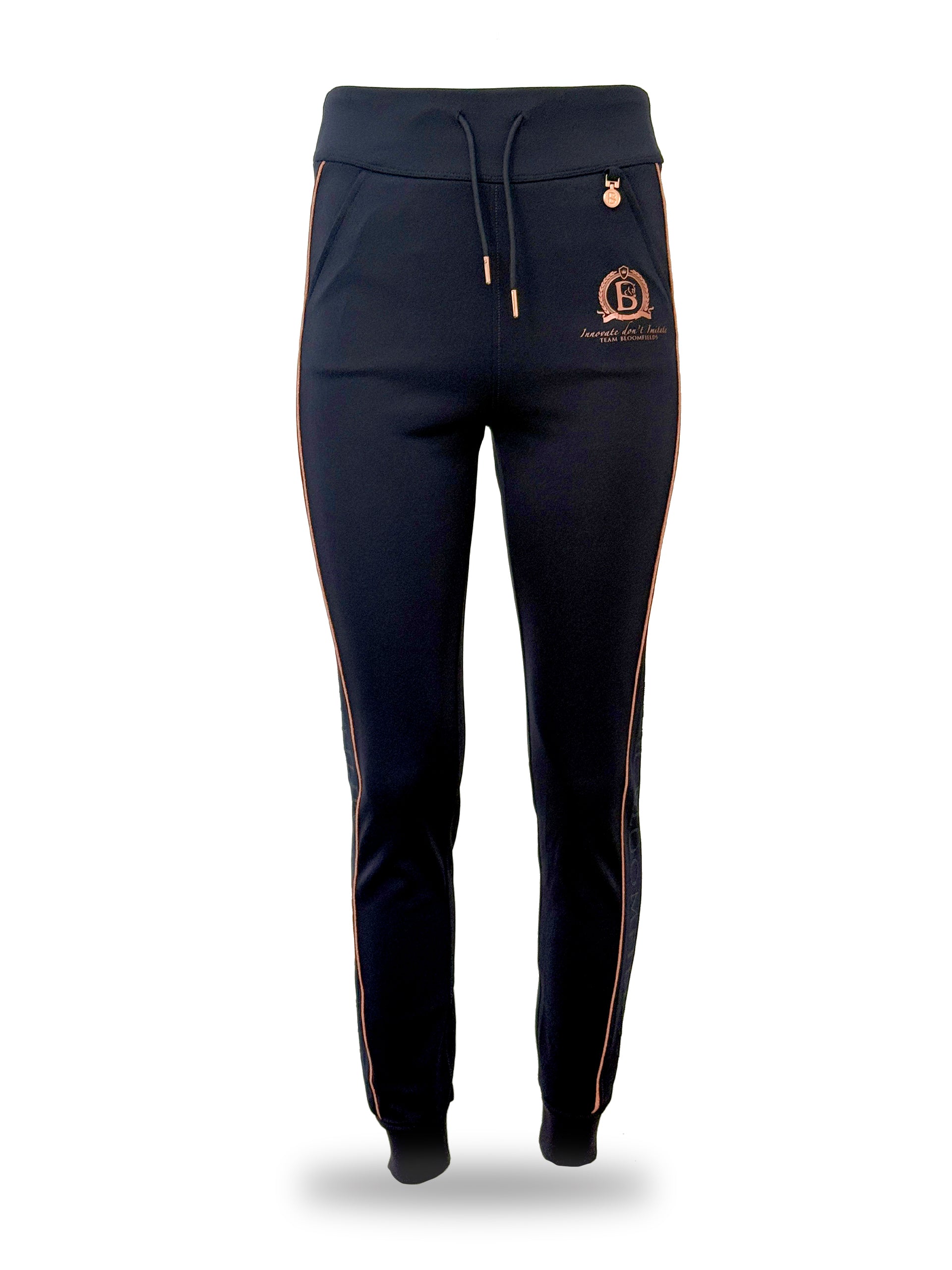 Kids Chelsea Crystal in Navy Lounge Trousers