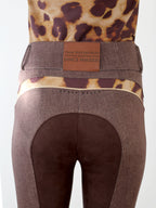 Leopard & Brown Breeches