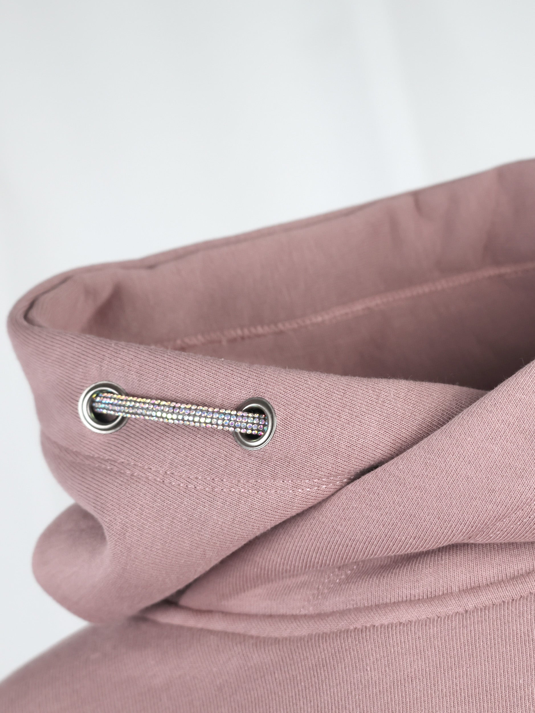 Amelia Heather Cross Necked Hoodie