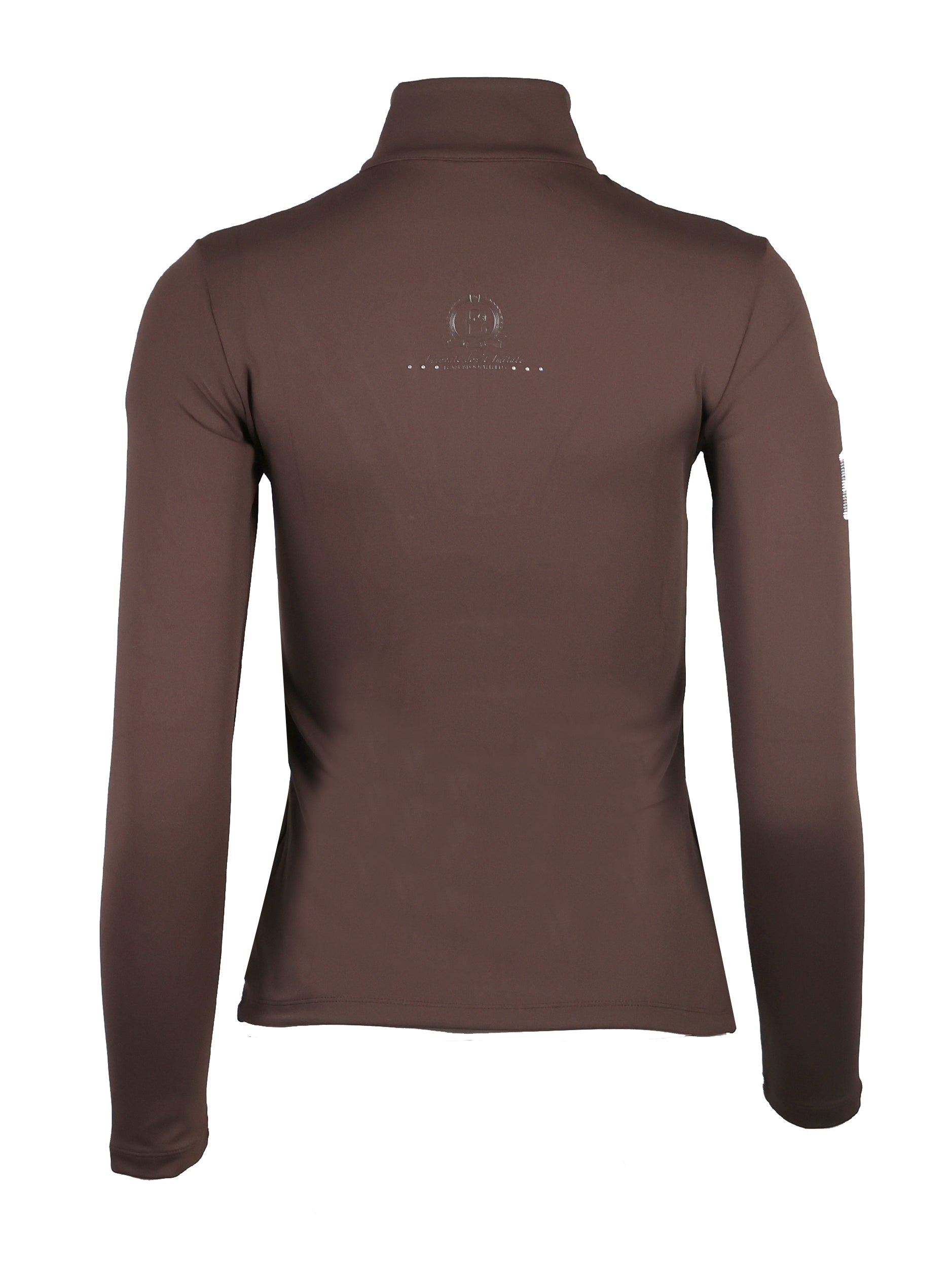 Kids Maya Chocolate Pleated Base Layer