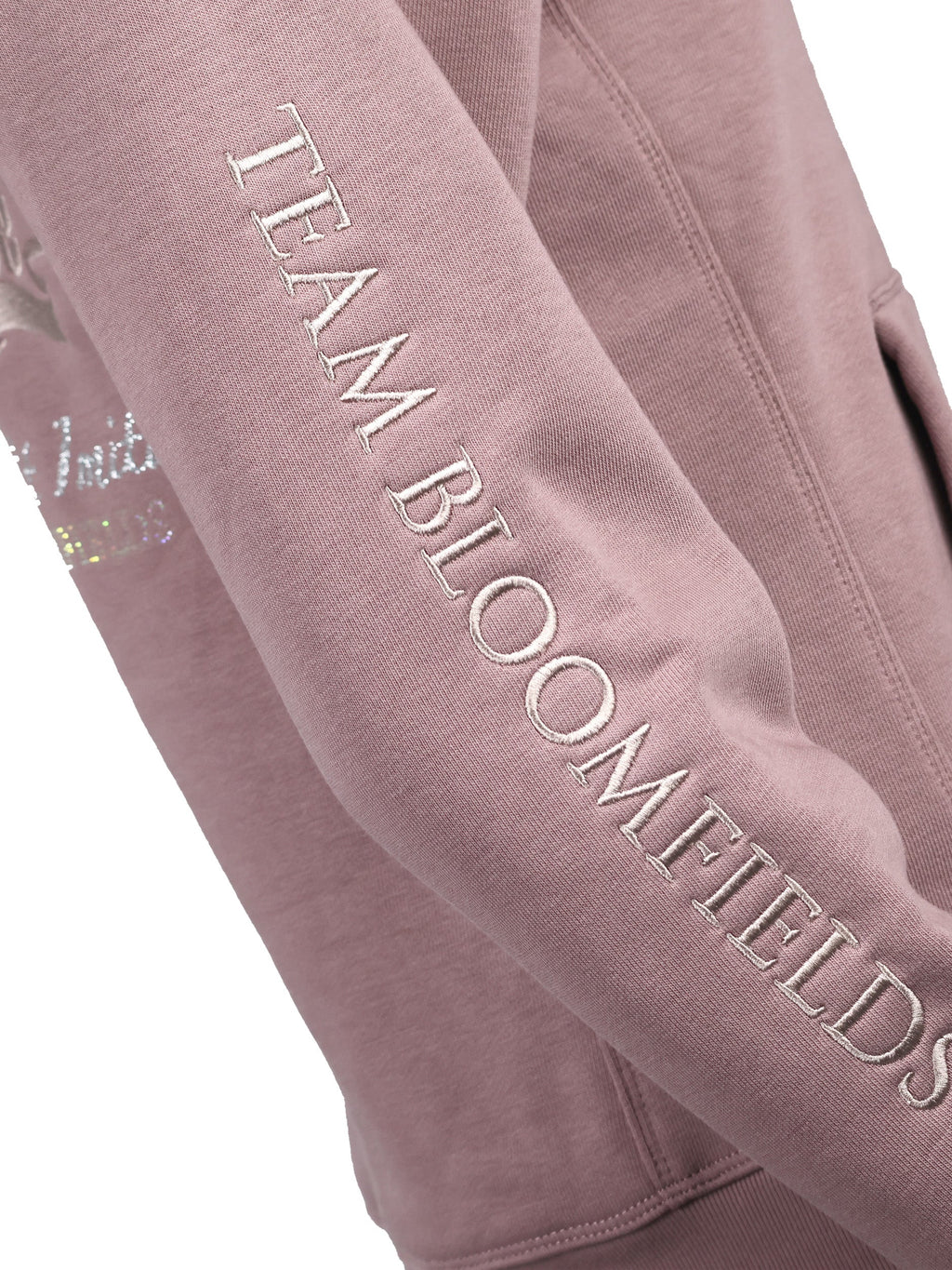 Amelia Heather Cross Necked Hoodie