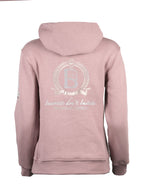 Kids Amelia Heather Cross Necked Hoodie