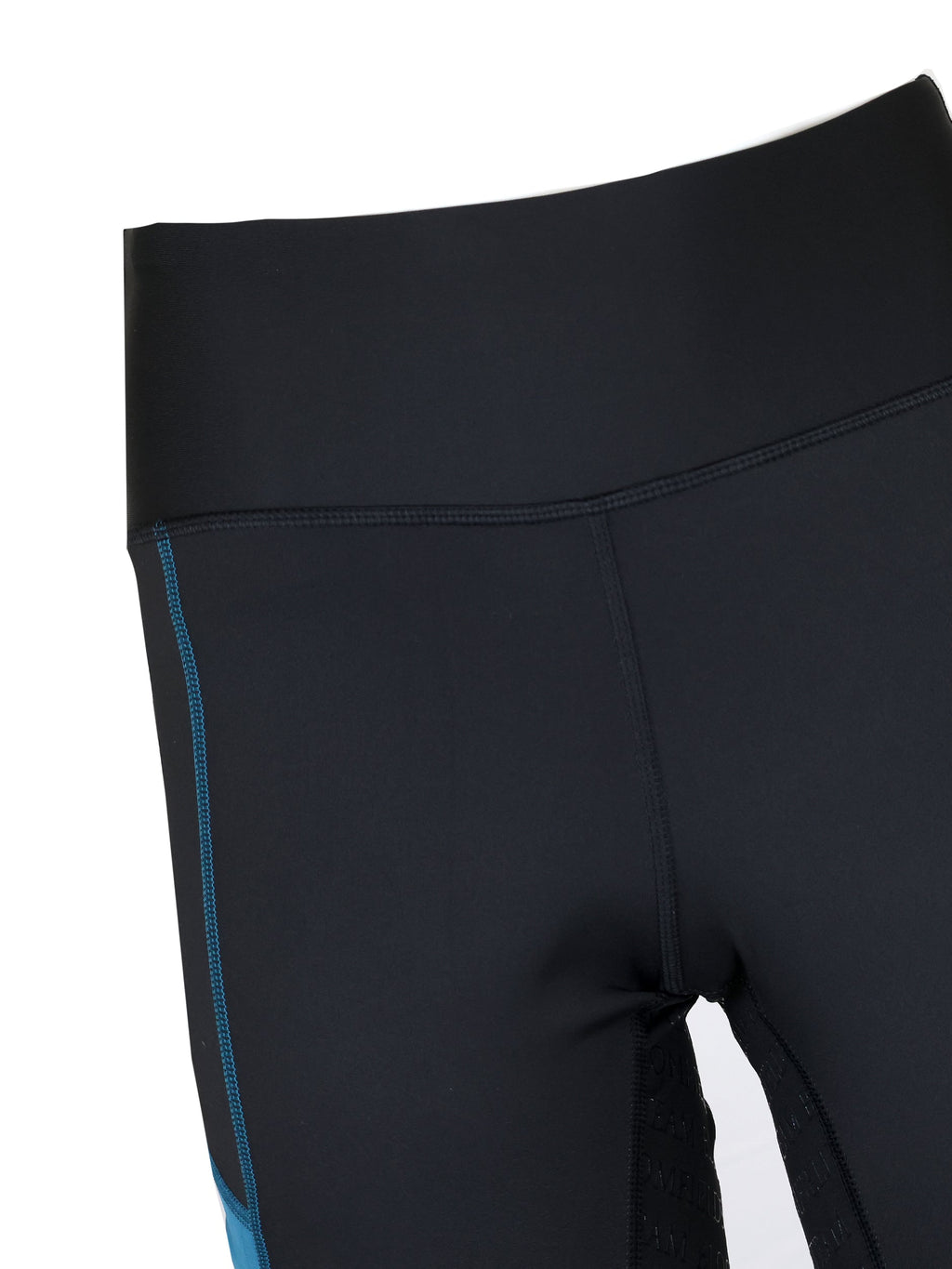 Kids Leonora Black & Peacock Leggings