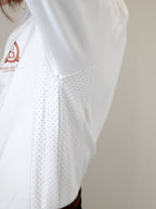 Chloe White Crystal Base Layer With Long Sleeves