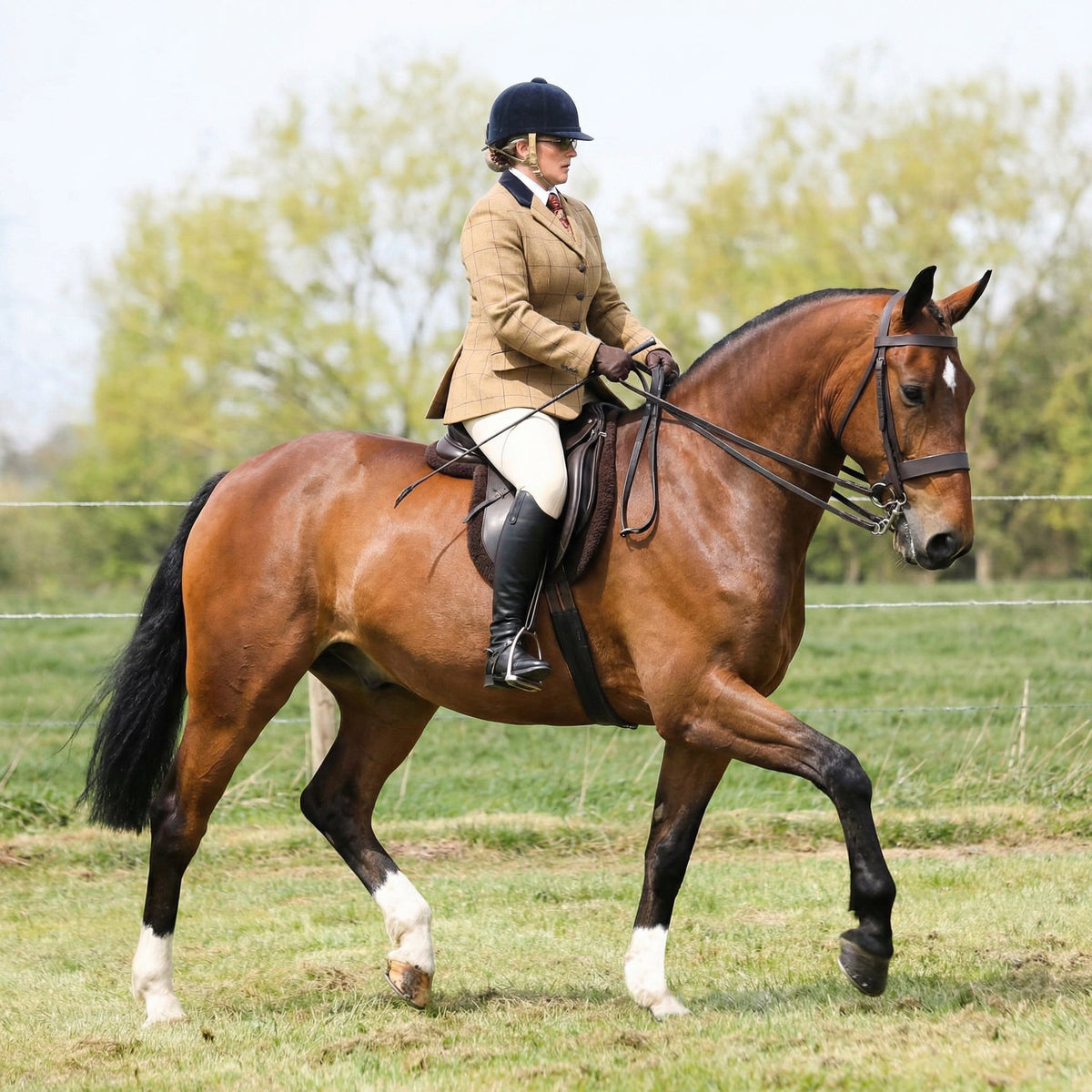Wheatley Deluxe Tweed Riding Jacket