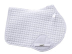 White Close Contact GP Saddle Pad | Pony & Full