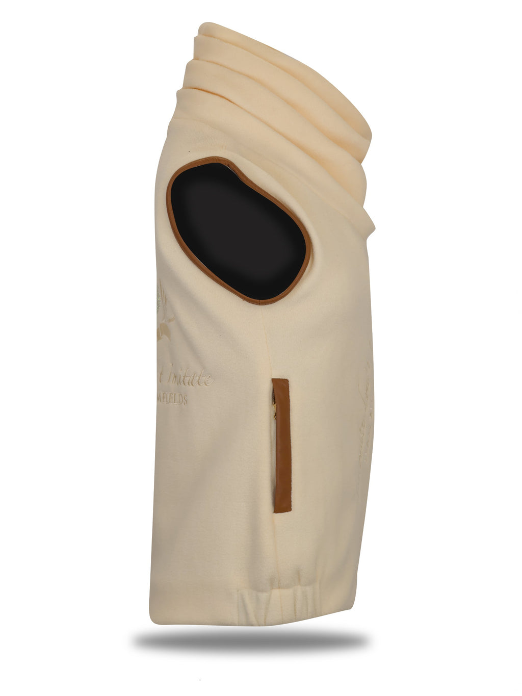 Sienna Country Fleece Winter White Gilet