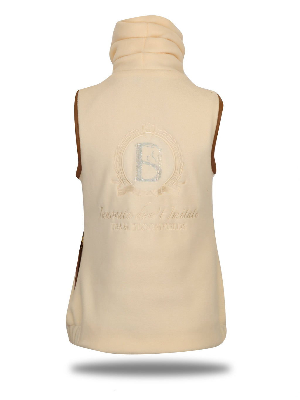 Sienna Country Fleece Winter White Gilet