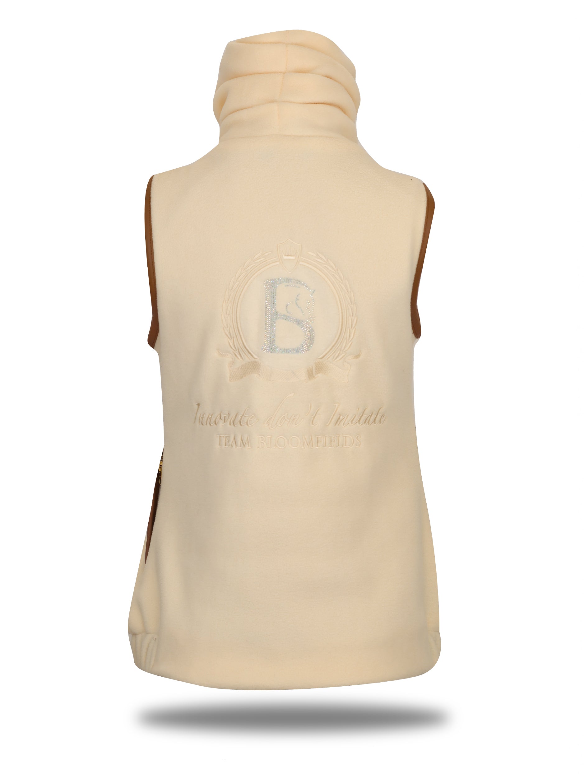 Sienna Country Fleece Winter White Gilet