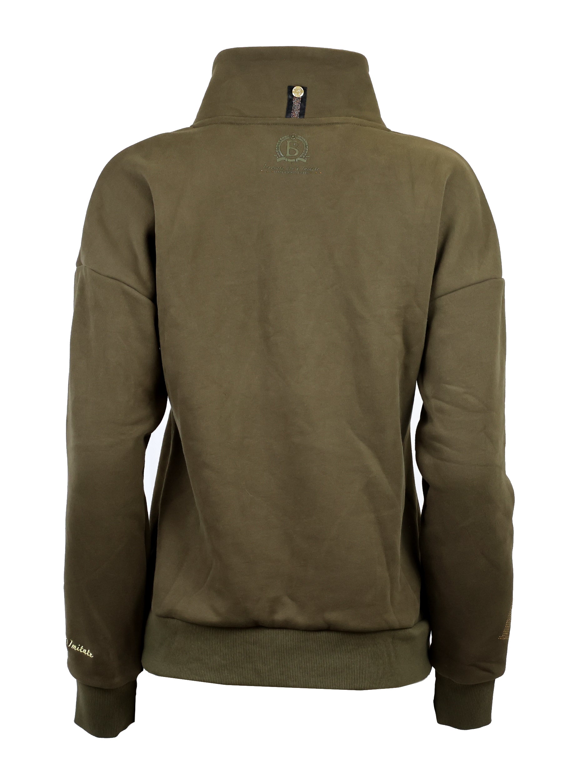 Vanessa V Neck Top In Olive