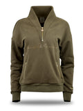 Vanessa V Neck Top In Olive