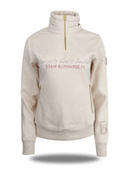Kids Sade in Winter White with Quarter Zip Top